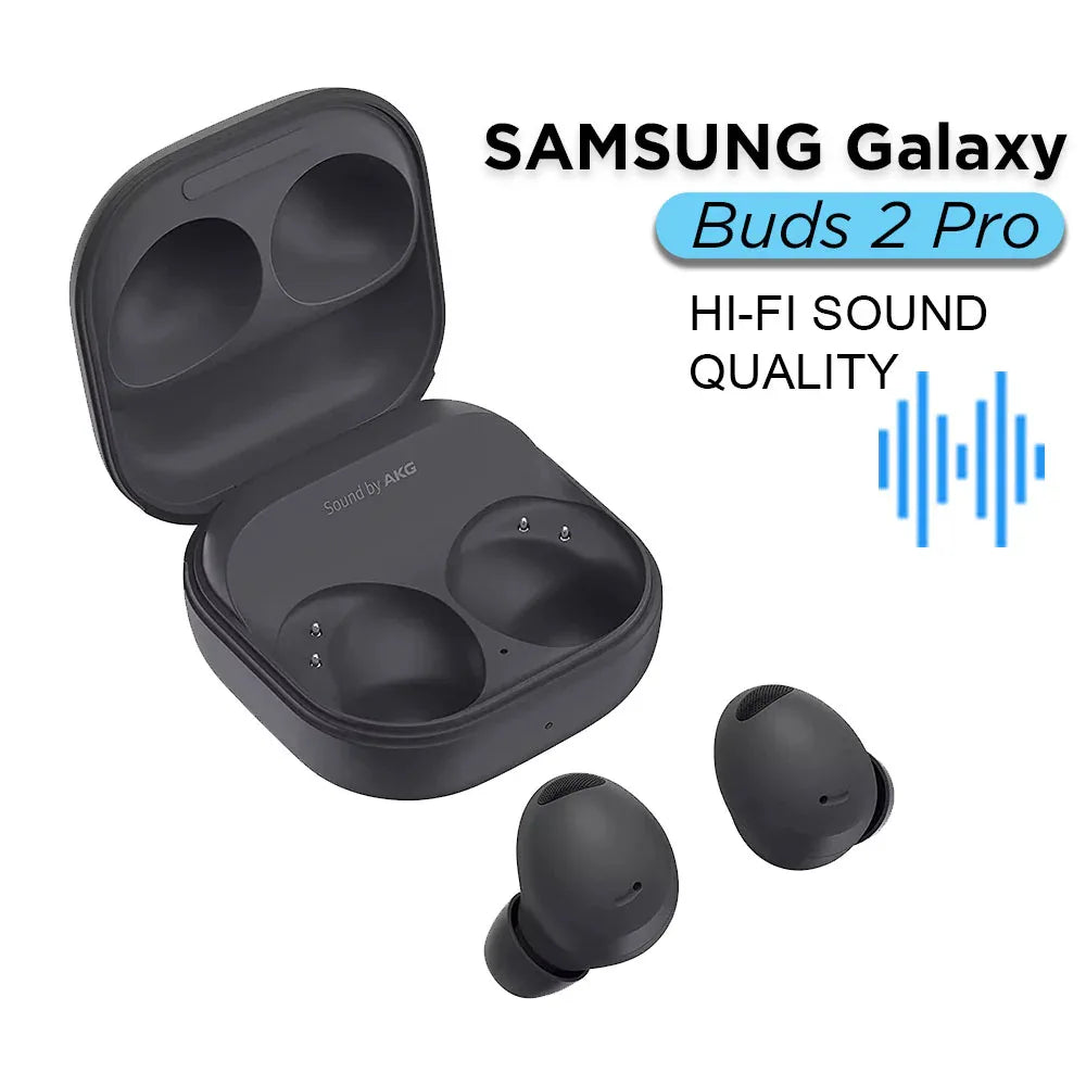 SAMSUNG Galaxy Buds 2 Pro True Wireless Bluetooth Earbuds Black - Shopup.pk