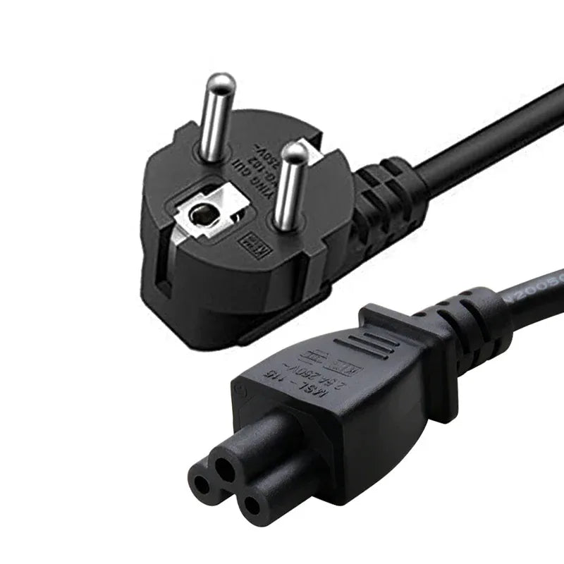 Imported Power Cable For Laptop 1.5M - Shopup.pk