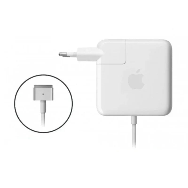 Apple 85W Magnet Pin T Shape Compatible Magsafe 2 Macbook Laptop Charger - Shopup.pk