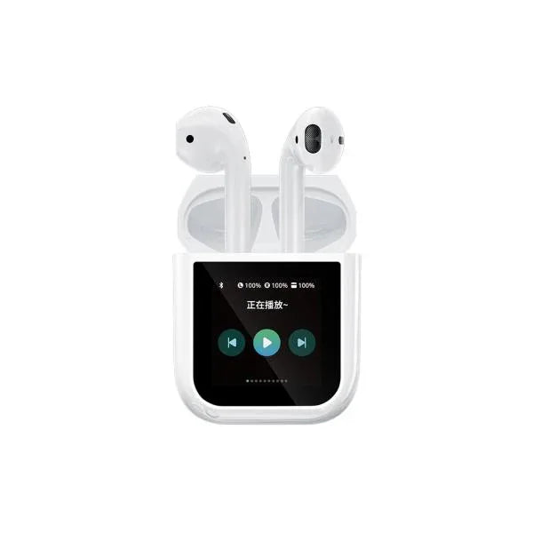 A14 PRO ANC BT 5.4V JERRY CHIPSET WIRELESS TOUCH DISPLAY AIRPODS WHITE - Shopup.pk