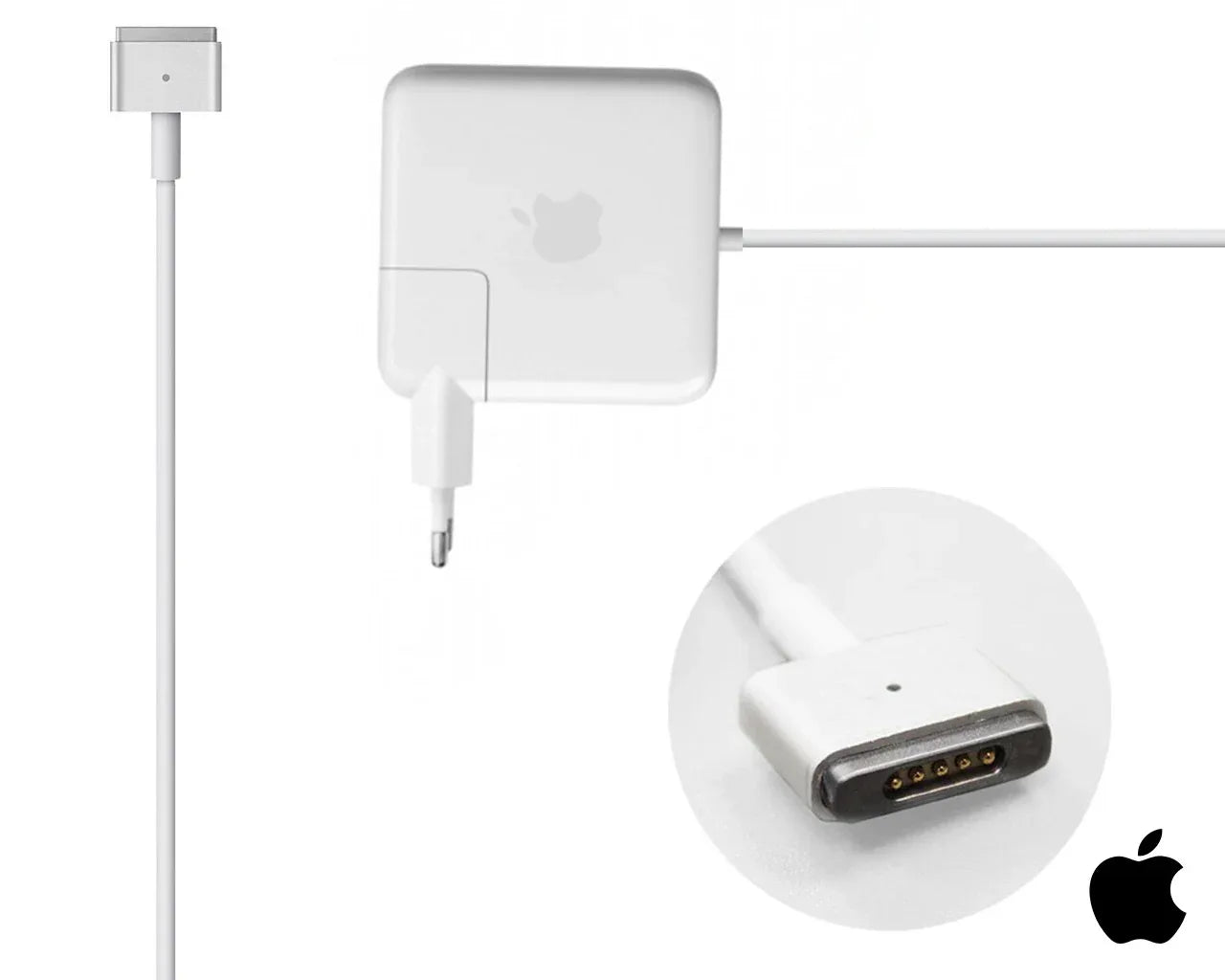 Apple 60W MagSafe 2 (T Shape Pin) MacBook Pro Laptop Charger - Shopup.pk