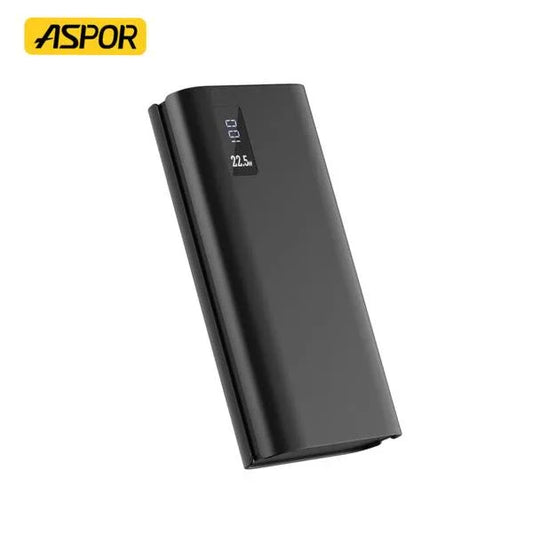 ASPOR A336 POWER BANK 20000MAH 22.5W HIGH CAPACITY WITH LED DISPLAY FAST CHARGING - Shopup.pk