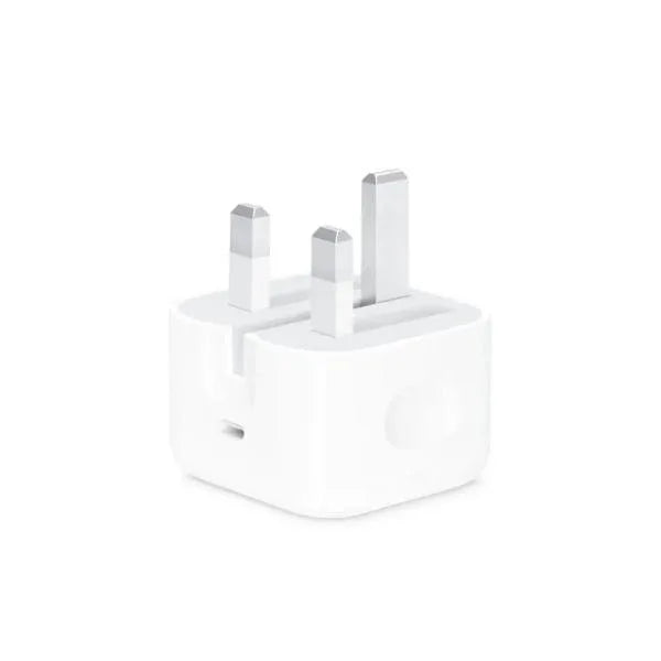 25W Iphone Usb-C Pd Power Adapter Charger 3 Pin (Uk Pin) - Shopup.pk