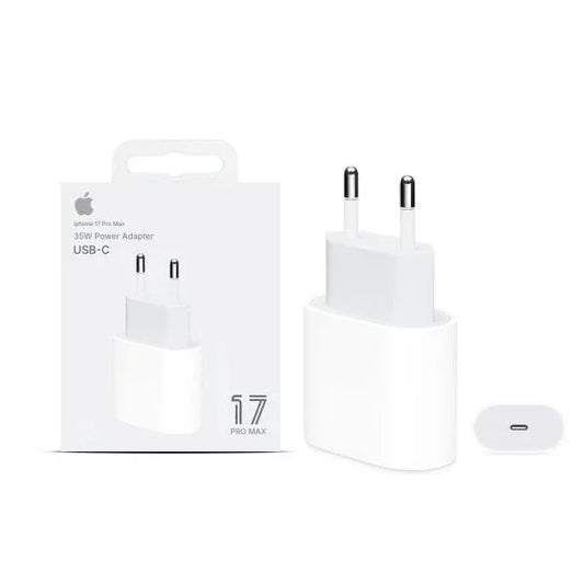 IPHONE 17 PRO MAX 35W (ORIGINAL WATT) EU PIN USB-C POWER ADAPTER - Shopup.pk