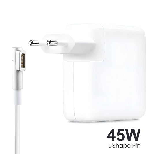 APPLE 45W MAGSAFE 1 (L SHAPE PIN) MACBOOK PRO LAPTOP CHARGER - Shopup.pk