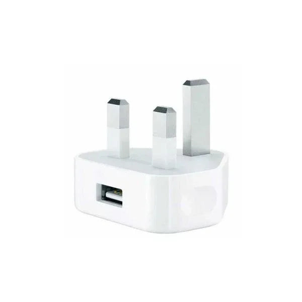 Iphone Usb 5W Power Adaptor UK Pin - Shopup.pk