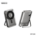 REMAX RPP-695 3 IN 1 (15W M/W) 22.5W + PD 20W POWER BANK WITH FOLDABLE STAND GREY