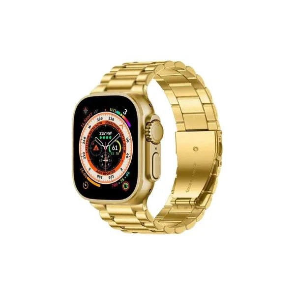 NEW G9 ULTRA PRO GOLD COLOR EDITION SERIES 9 SMART WATCH WITH QdFit Pro APP - Shopup.pk