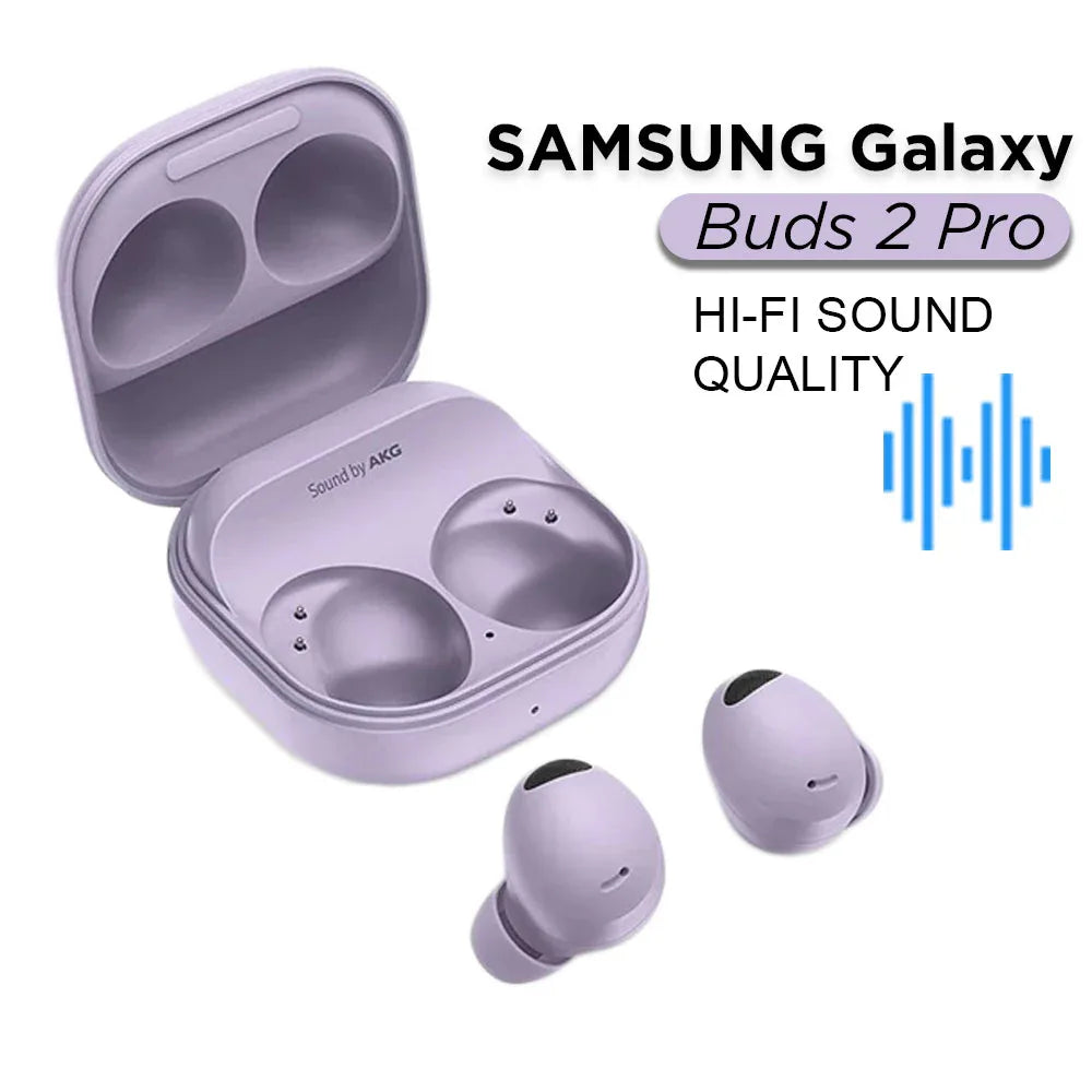 SAMSUNG Galaxy Buds 2 Pro True Wireless Bluetooth Earbuds Bora Purple - Shopup.pk
