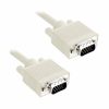 VGA Cable Male to Male OD 8MM 3m - White - High Resolution