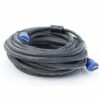 HDMI Round Cable 30m With Clear Crystal Display - Black
