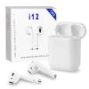 Twin i12 Wireless Earbuds With Touch Controls With Case - Image 2