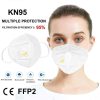 EAB KN95 with Filter 5-Layer Protective Mask - Imported - Image 3