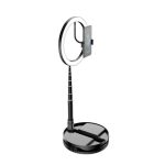 G1 26cm LED Ring Light with Folding Stand Adjustable Brightness And Color Temperature