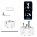 iPhone 20W USB-C Power Adapter Charger UK Pin With Cable